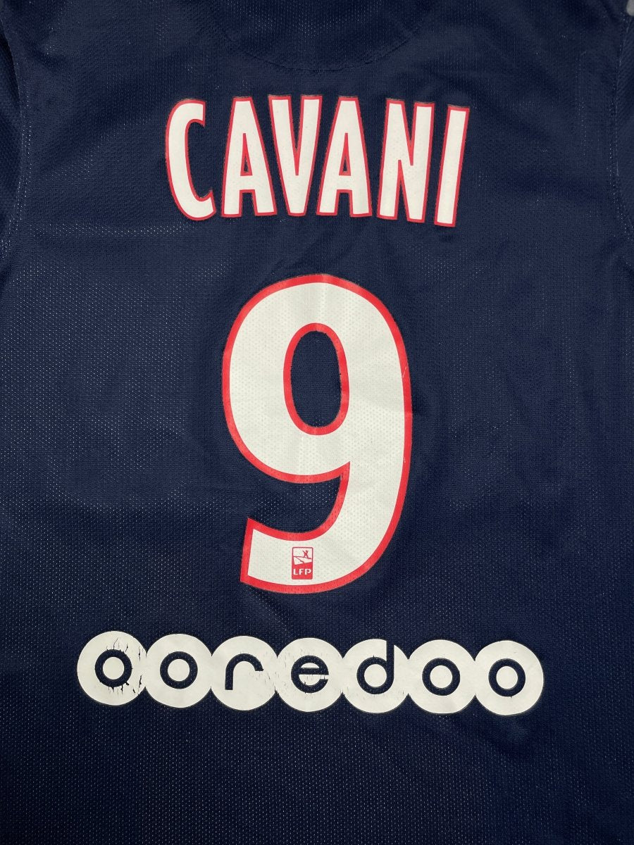 PSG Home Shirt 2013/14 Cavani #9 -7/10 - L