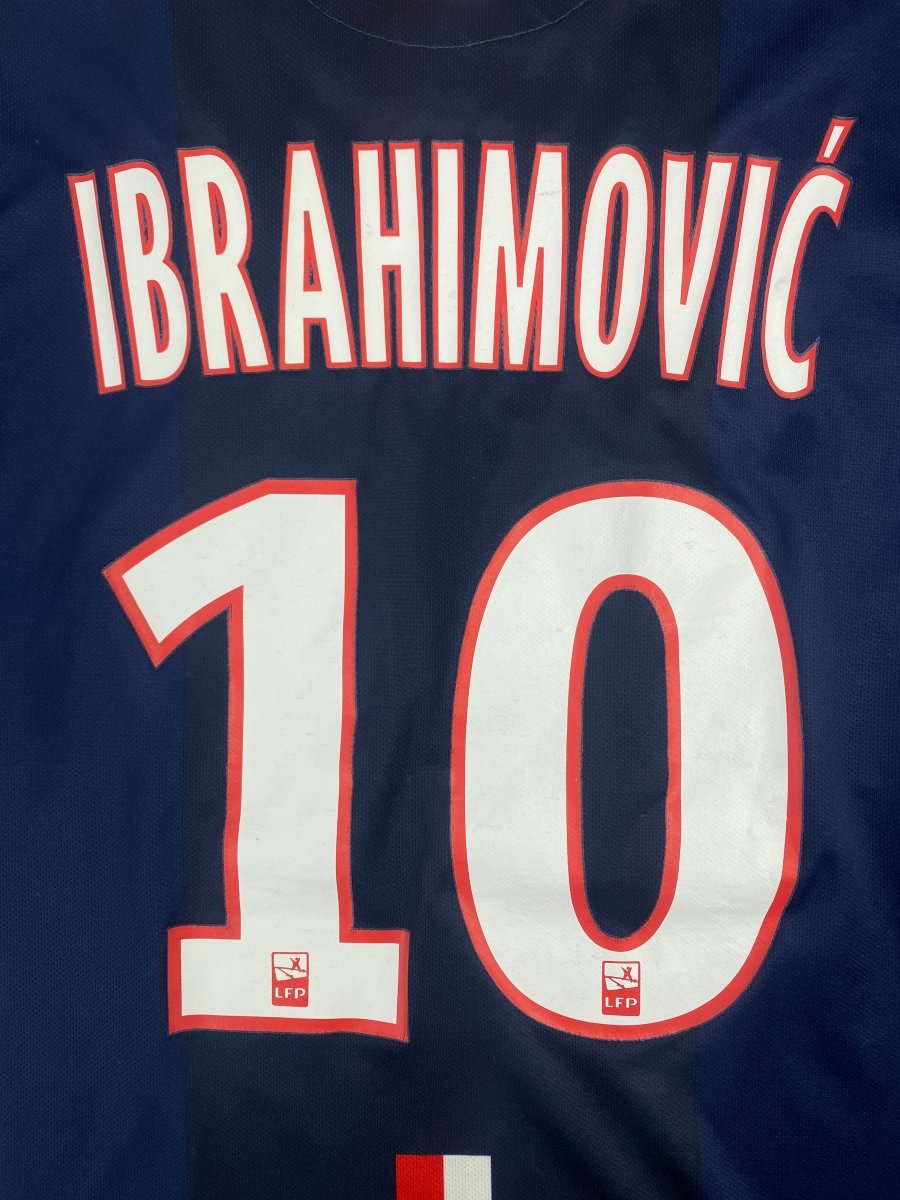 PSG Home Shirt 2014/15 Ibrahimovic #10 - 6/10 - S