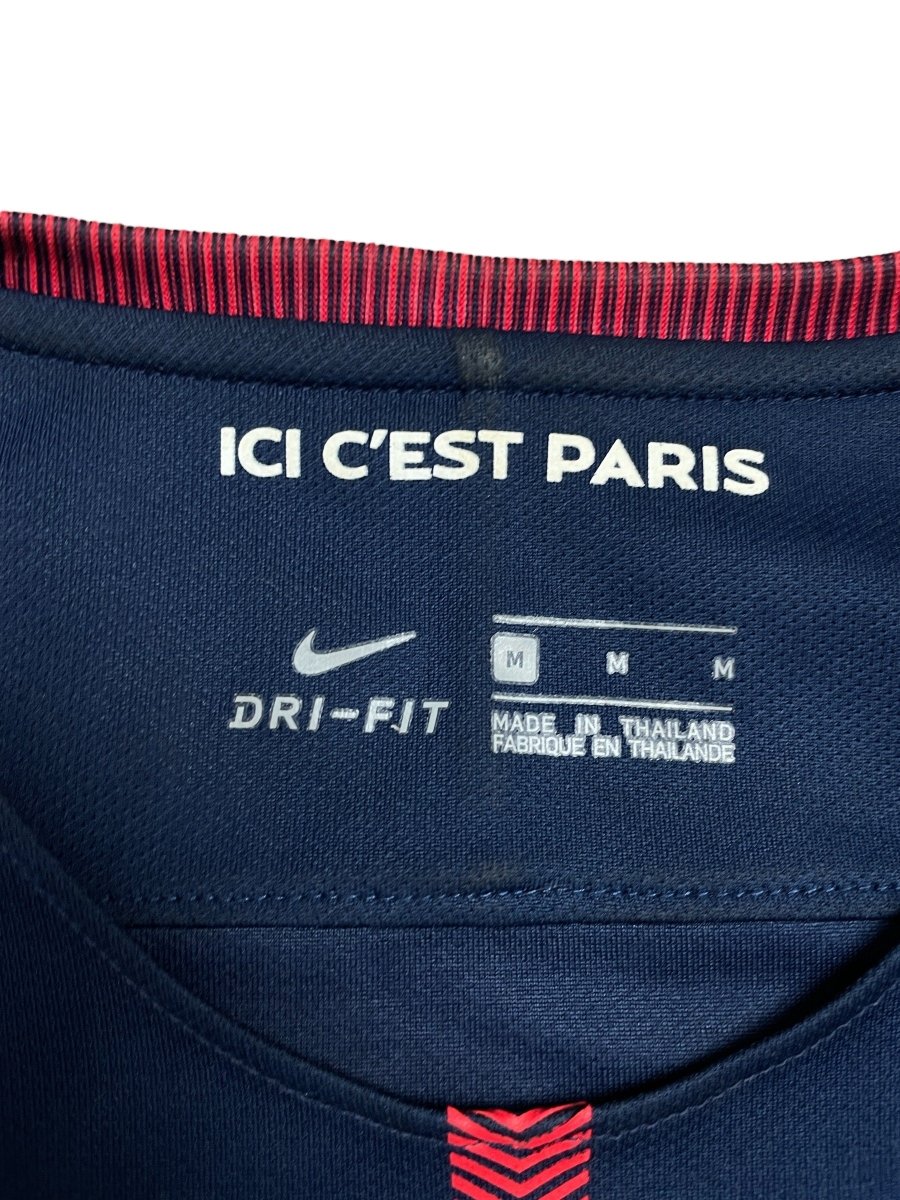 PSG Home Shirt 2017/18 Cavani #9 - 9/10 - M