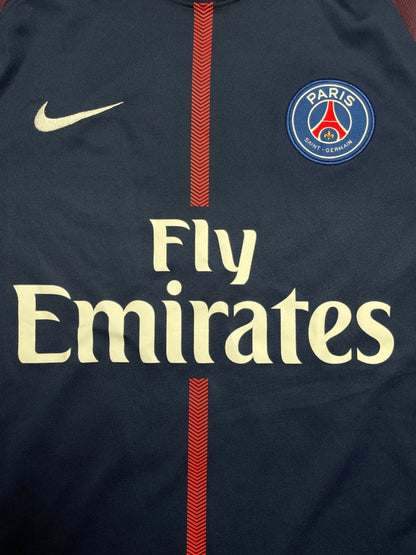 PSG Home Shirt 2017/18 Cavani #9 - 9/10 - M