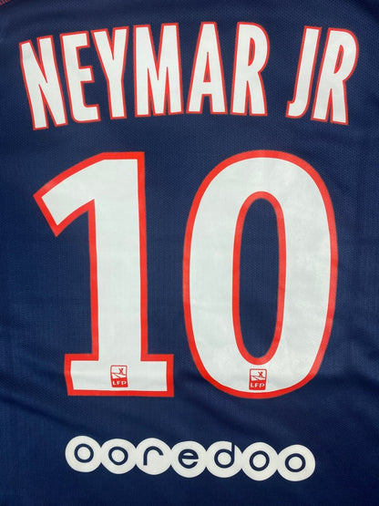 PSG Home Shirt 2017/18 Neymar #10 - 9/10 - XL Kids