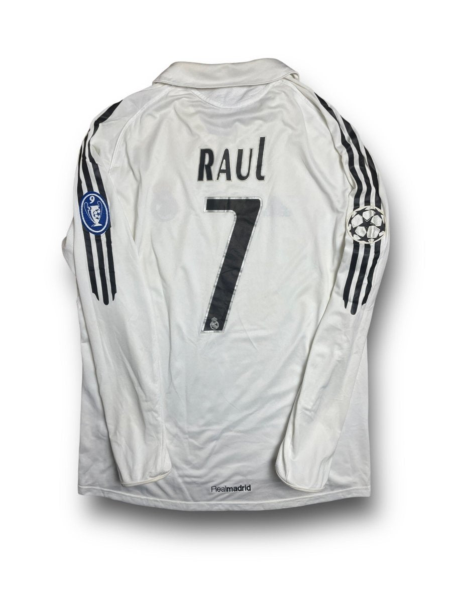 Real Madrid Home Shirt 2005/6 Raul #7 - Player Version - 7/10 - L