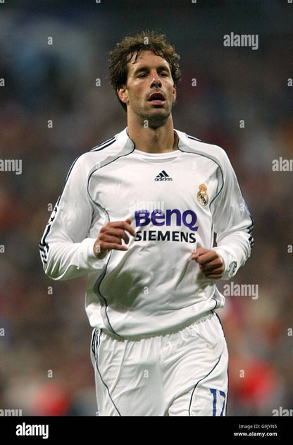 Real Madrid Home Shirt 2006/7 Van Nistelrooy #17 - 10/10 - XL