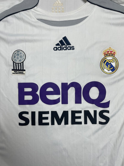 Real Madrid Home Shirt 2006/7 Van Nistelrooy #17 - 10/10 - XL