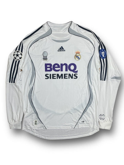 Real Madrid Home Shirt 2006/7 Van Nistelrooy #17 - 10/10 - XL