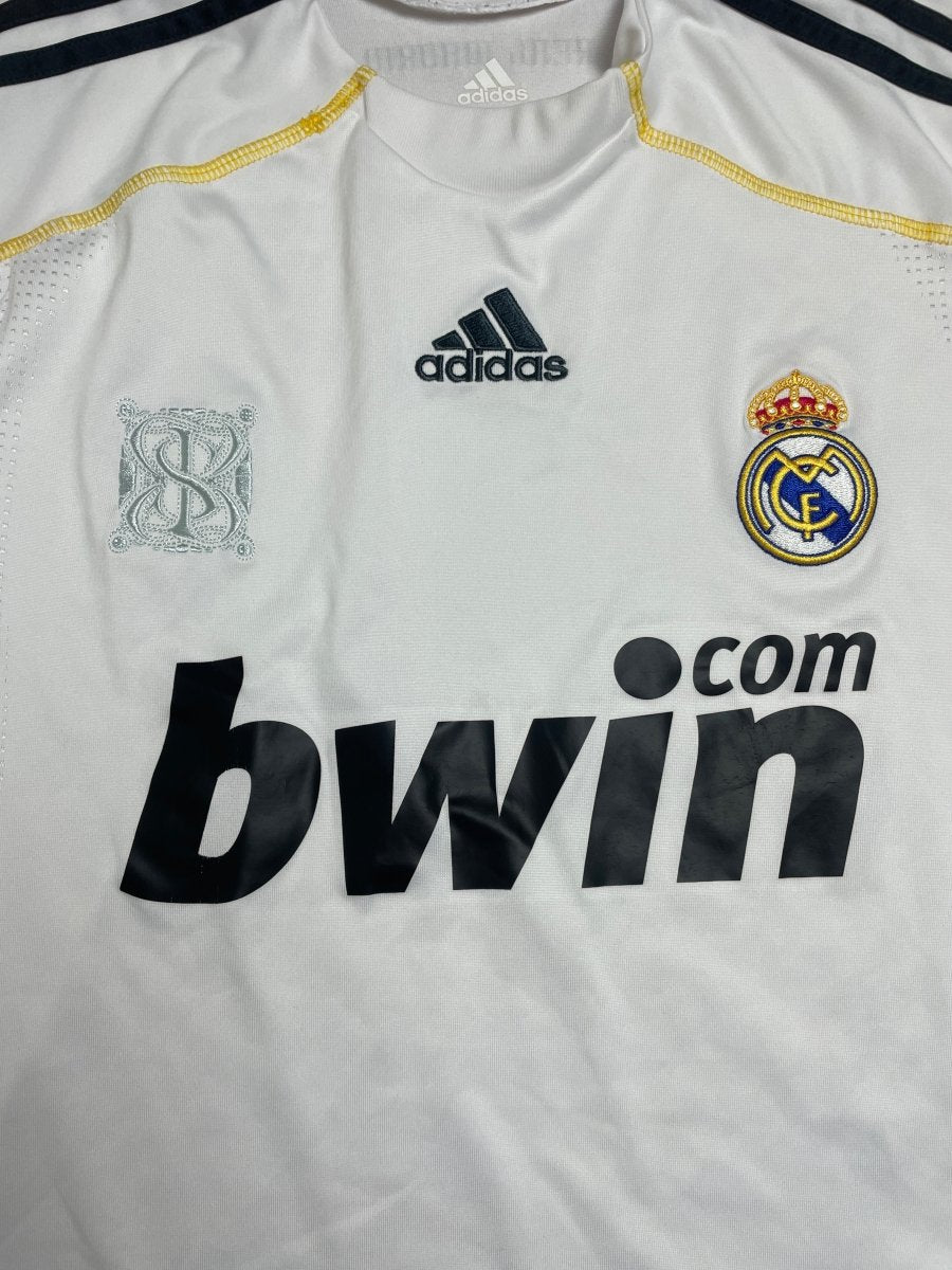 Real Madrid Home Shirt 2008/9 - 7/10 - L