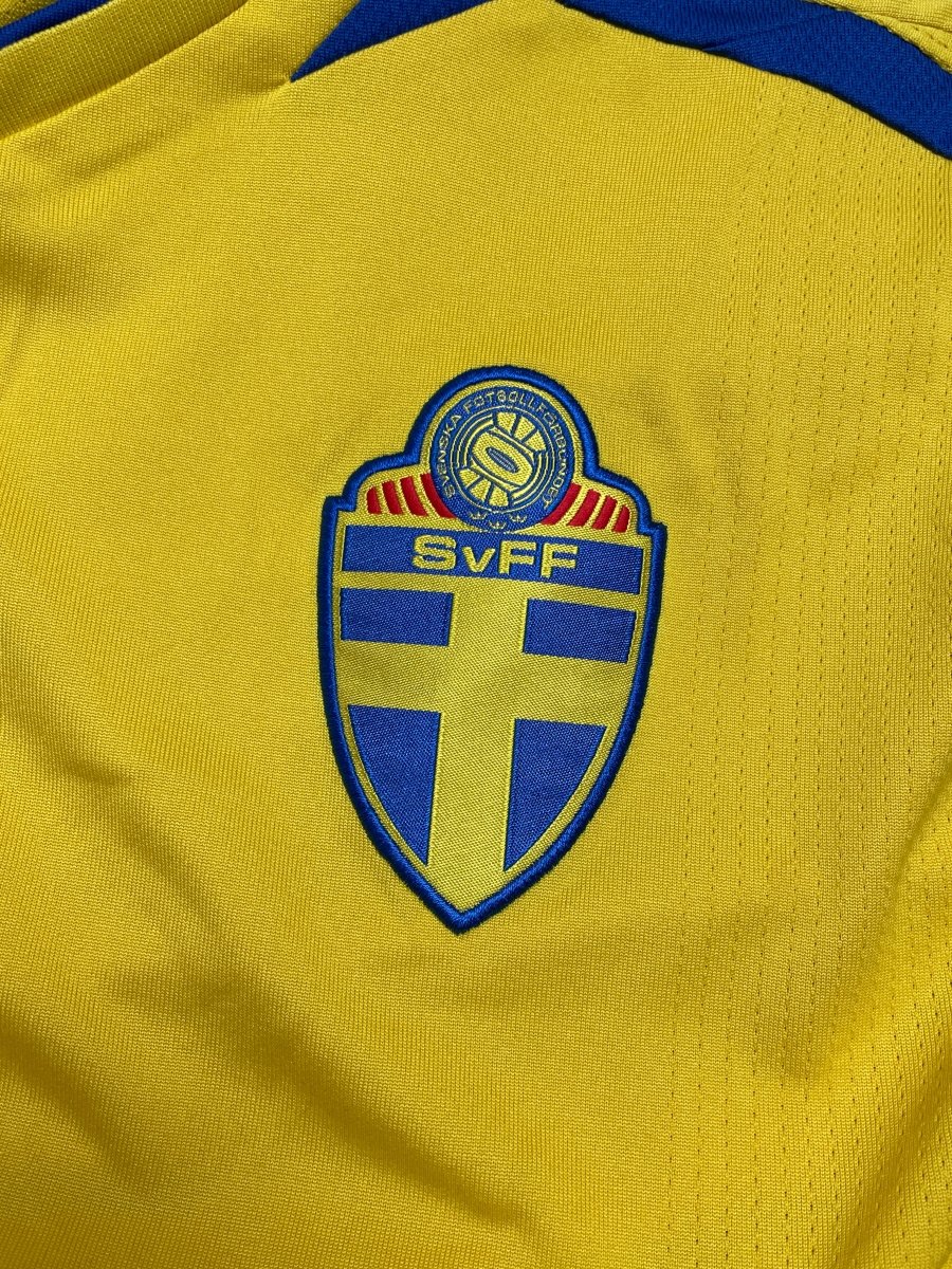 Sweden Home Shirt 2008 - 9/10 - XXL